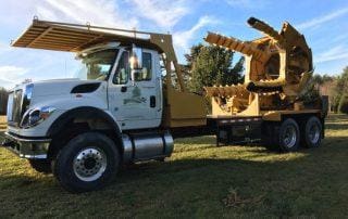 Large Truck Mounted Tree Spade