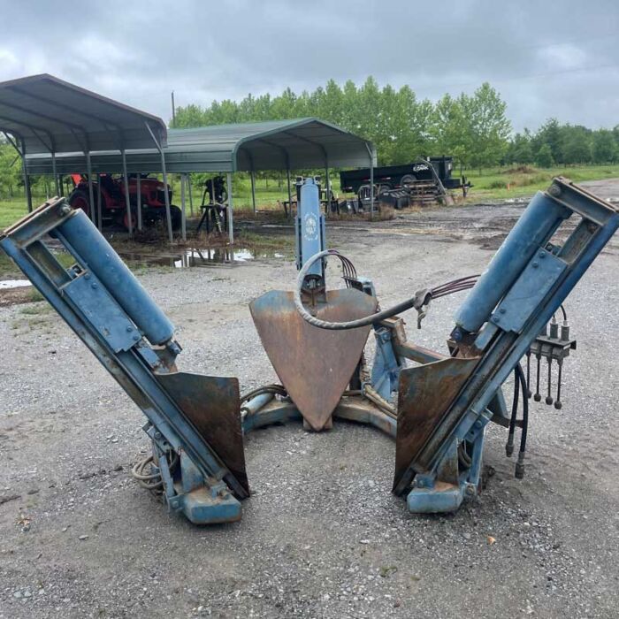 Model 36” Caretree Tree Spade with hydraulic valve bank.
